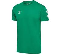 hummel Sport-Tshirt hmlGO 2.0 Chevron (Baumwolle) grün Herren, Größe 3XL