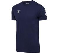 hummel Sport-Tshirt hmlGO 2.0 Chevron (Baumwolle) marineblau Herren, Größe L