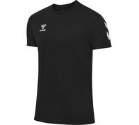 hummel Sport-Tshirt hmlGO 2.0 Chevron (Baumwolle) schwarz Herren, Größe M