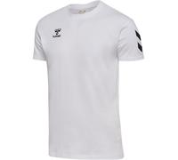hummel Sport-Tshirt hmlGO 2.0 Chevron (Baumwolle) weiss Herren, Größe L