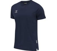 hummel Sport-Tshirt hmlMOVE Grid Cotton (100% Baumwolle) Kurzarm marineblau Herren, Größe S