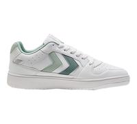 hummel St. Power Play Sneaker Damen 9151 - white/silt green 36