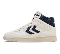 Hummel St. Power Play Mid PL Sneaker 9530 - marshmallow/black iris 36 für Herren, grau, Größe 36 EU
