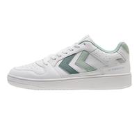 hummel Damen Sneaker St. Power Play WMNS 218557 White/Silt Green 37