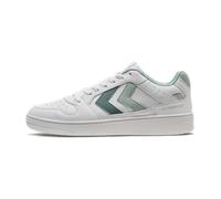 hummel Damen Sneaker St. Power Play WMNS 218557 White/Silt Green 37