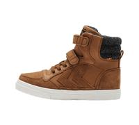 Hummel Stadil High Winter Sneaker gefüttert Kinder 6086 - dark olive 26 für Kinder, braun, Größe 32 EU