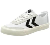hummel Stockholm Low, Herren Sneaker, Weiß (Weiß/Schwarz Weiß/Schwarz), 39 EU (6 UK)