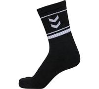 Hummel Stripe Crew 3er-Pack Socken, schwarz 36-40