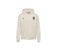 hummel SV Werder Bremen Travel Hoodie 25/26 Kinder - beige/schwarz - 134-140