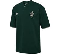 hummel SV Werder Bremen Travel Poloshirt 6460 - pine grove wo sponsor XXL