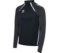 HUMMEL hmlLEAD 2.0 HALF ZIP black/asphalt L