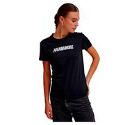 Hummel T-Shirt hmlELEMENTAL Logo Baumwolle Damen Schwarz M