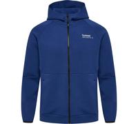 Hummel Tech Fleece Regular Full-Zip Kapuzensweater, blau 2XL