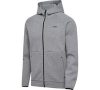 Hummel Tech Fleece Regular Full-Zip Kapuzensweater, grau XL