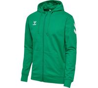 hummel Trainingsjacke hmlGO 2.0 Chevron Full-Zip Hoodie (Baumwolle, mit Kapuze) grün Herren, Größe M