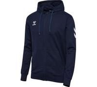 hummel Trainingsjacke hmlGO 2.0 Chevron Full-Zip Hoodie (Baumwolle, mit Kapuze) marineblau Herren, Größe 3XL