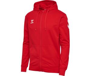 hummel Trainingsjacke hmlGO 2.0 Chevron Full-Zip Hoodie (Baumwolle, mit Kapuze) rot Herren, Größe L