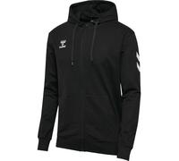 hummel Trainingsjacke hmlGO 2.0 Chevron Full-Zip Hoodie (Baumwolle, mit Kapuze) schwarz Herren, Größe XL