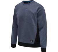 Hummel Tropper Sweatshirt L, black iris melange