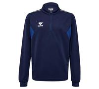Hummel Sweatshirt hmlauthentic Half Zip Marine Größe 140 Kinder