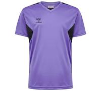 hummel Uni_Kids Hmlauthentic Pl Jersey S/S Kids T-Shirt, Dahlia Purple/Asphalt, 116 EU