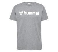 Hummel Kinder T-Shirt hmlGO 2.0 Logo Kurzarm Grau Größe 128