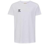 Hummel Kinder T-Shirt hmlGO 2.0 – Kurzarm Baumwolle – Weiß – Größe 116