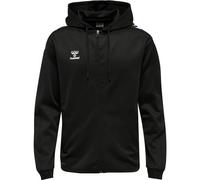 HUMMEL Unisex Adults, Unisex Kids hmlCORE XK POLY ZIP HOOD SWEAT (211484) S BLACK