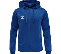 HUMMEL Unisex Adults, Unisex Kids hmlCORE XK POLY ZIP HOOD SWEAT (211484) XXL Blau