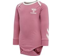 hummel Unisex Baby L/S hmlMAULE BODY L S, HEATHER ROSE, 92 EU