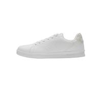 hummel Unisex Busan Sneaker, White Marshmallow, 40.5 EU