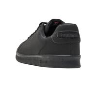 hummel Unisex Busan Synth. Nubuck Sneaker, Schwarz, 36 EU