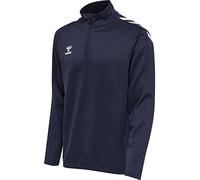 hummel Unisex hmlCore Xk Half Zip Poly Sweat, Blue, Large