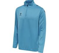 hummel Unisex hmlCore Xk Half Zip Poly Sweat, Blue, Medium