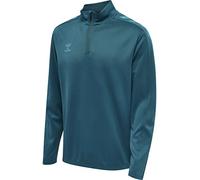 hummel Unisex hmlCore Xk Half Zip Poly Sweat, Blue, XXL