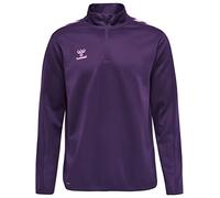 hummel Unisex hmlCore Xk Half Zip Poly Sweat, Purple, Small