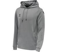 hummel Unisex hmlCore Xk Poly Sweat Hoodie, Grey, Small