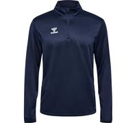 Hummel Unisex Hmlessential Half-Zip Hooded Sweatshirt, Marine, M EU