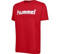 Hummel Herren T-Shirt HMLGO Cotton Logo Kurzarm True Red S
