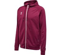 hummel Hmlmove Grid Cotton Zip Hoodie Herren - grape wine - M