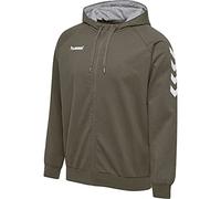hummel Unisex Kinder Hmlgo Kids Cotton Zip Hoodie Kapuzenjacke, GRAPE LEAF, 128