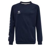 hummel Unisex Kinder Hmlmove Grid Cotton Kids Sweatshirt, Marine, 176 EU