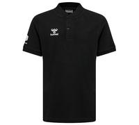 hummel Unisex Kinder Hmlmove Grid Kids Polo Shirt, Schwarz, 140 EU