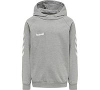 hummel hmlGO Kinder Baumwoll Hoodie grey melange 152