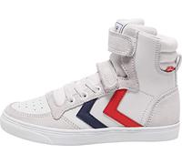 Hummel Unisex Kinder Slimmer Stadil High Jr Hohe Sneaker, White 204 494 9001, 40 EU