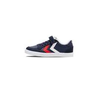Hummel Sneaker Slimmer Stadil Leather Low JR Leder Peacoat Größe 31