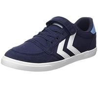 hummel Unisex Kinder Sneaker, Obermaterial: 100Prozent Textil, 100Prozent Polyurethan, Blue Iris, 26 EU