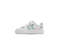 Hummel Unisex Kinder St. Power Play Jr Sneaker, White Turquoise, 32 EU