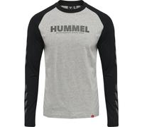 Hummel Unisex Langarmshirt Legacy Blocked Shirt 212874-2006 XXS Grey Melange