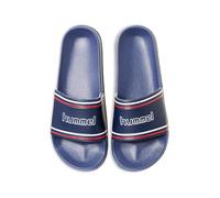 HUMMEL Unisex Pool Retro Slide Sandal, Navy, 40 EU